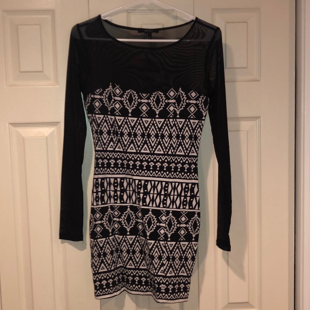 Forever 21 mesh top dress